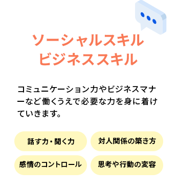 ソーシャルスキル・ビジネススキル