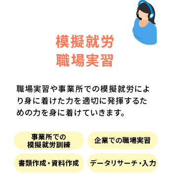 模擬就労・職場実習